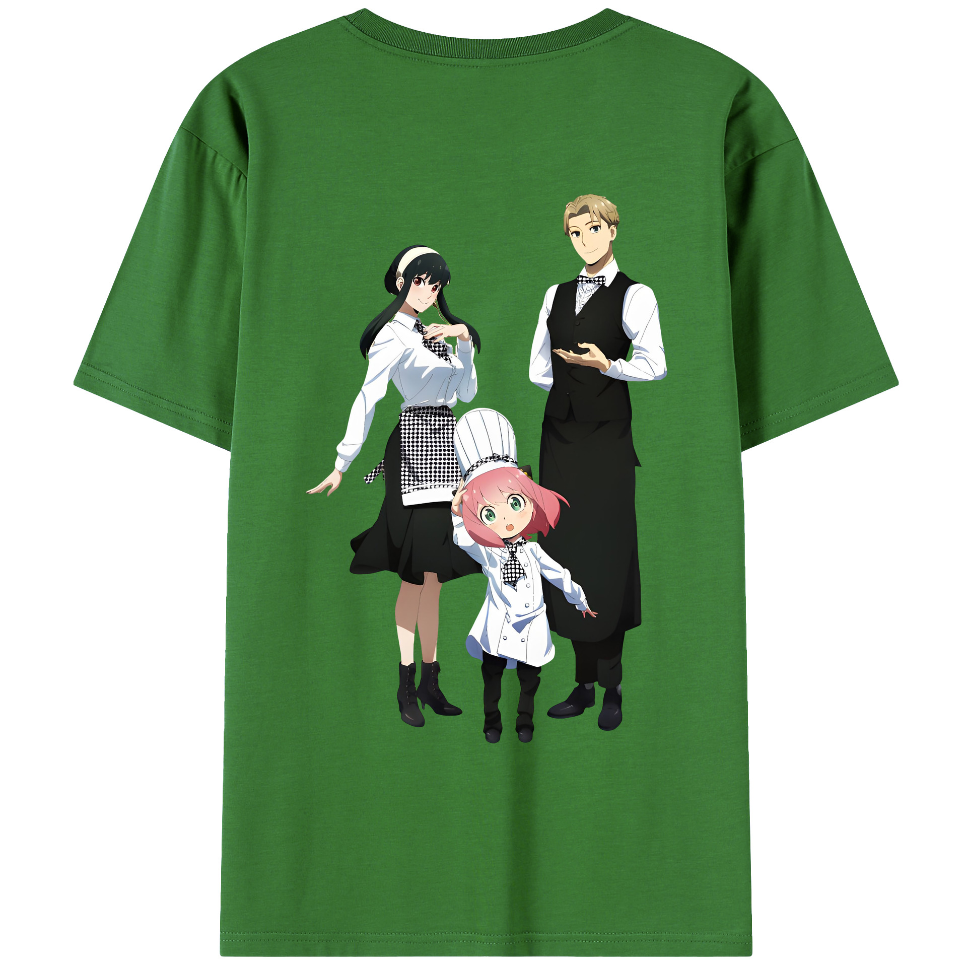 （画像用） SPY×FAMILY间谍家家酒 レディース半袖Tシャツ(バックプリント)